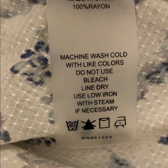 Vince Camuto Long Sleeve Floral Blouse - Picture 9 of 9